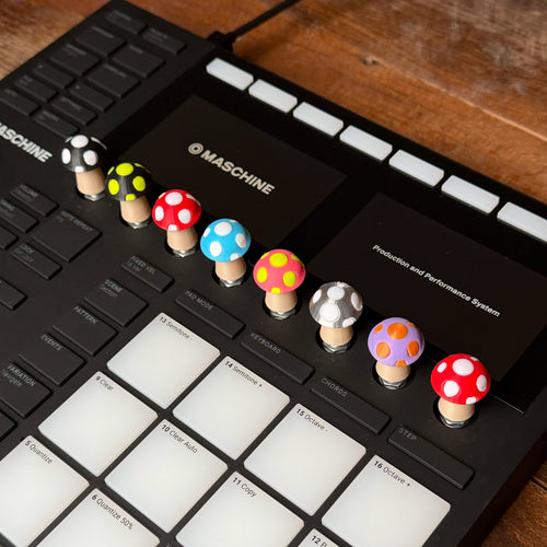 4-Pack Mushroom Knob